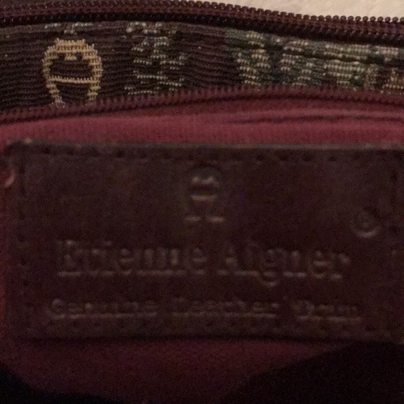 Vintage Etienne Aigner tapestry handbag - Picture 4 of 5